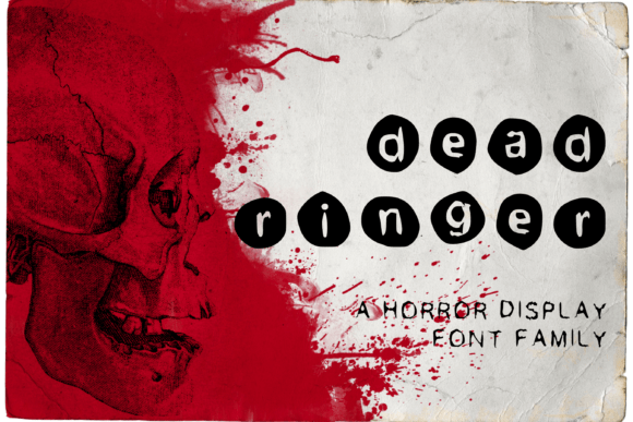 Dead Ringer: A Spooky Display Font That Sells