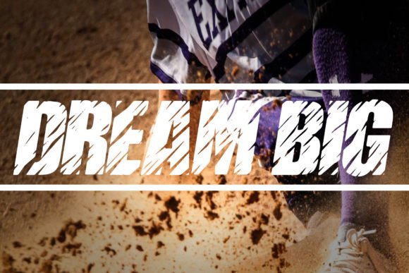 Dream Big: A Sports Display Font That Actually Delivers
