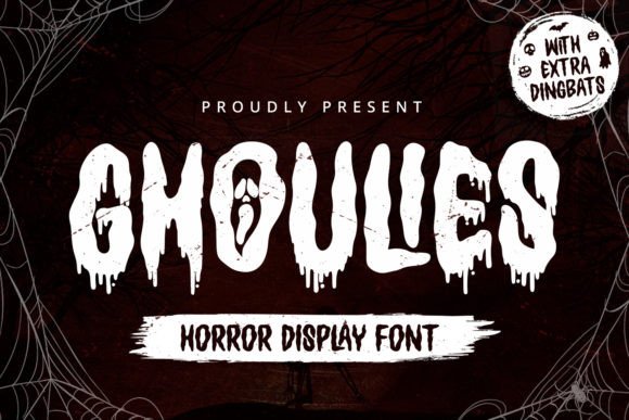Ghoulies: A Horror Display Font That Sets the Mood