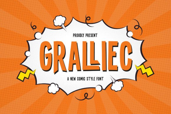 Gralliec: A Standout Display Font for Scroll-Stopping Marketing