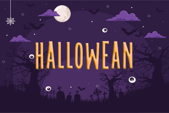 Hallowean: A Standout Display Font for Marketers