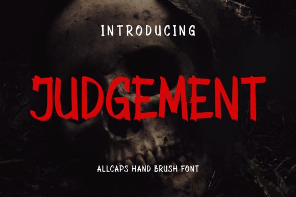 Judgement: A Display Font That Commands Attention Online