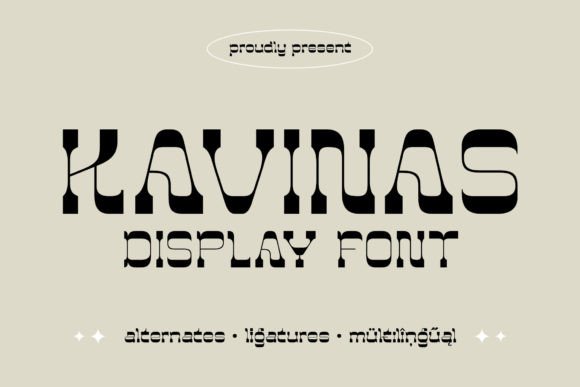 Kavinas: A Display Font That Breathes Life Into Editorial Moments