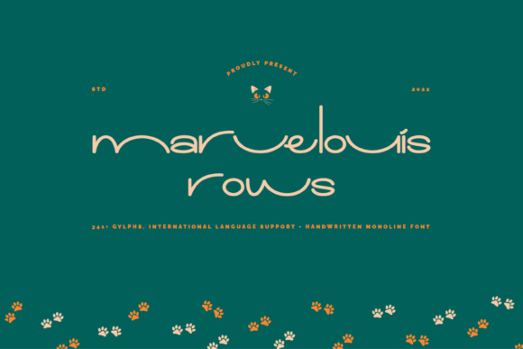 Marvelouis Rows: A Playful Display Font That Elevates Your Brand