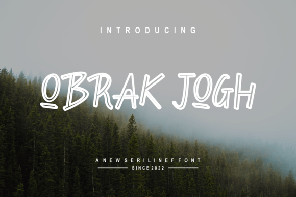 Obrakjogh: A Display Font That Makes Your Headlines Feel Intentional