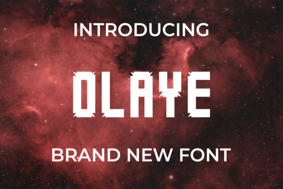 Olaye: A Whimsical Display Font for Editorial Charm