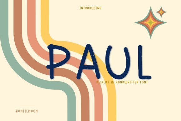 Paul: A Display Font That Delivers Joy—Not Just Letters