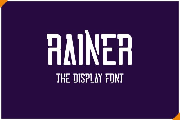 Rainer: A Clean, Modern Display Font That Earns Its Place