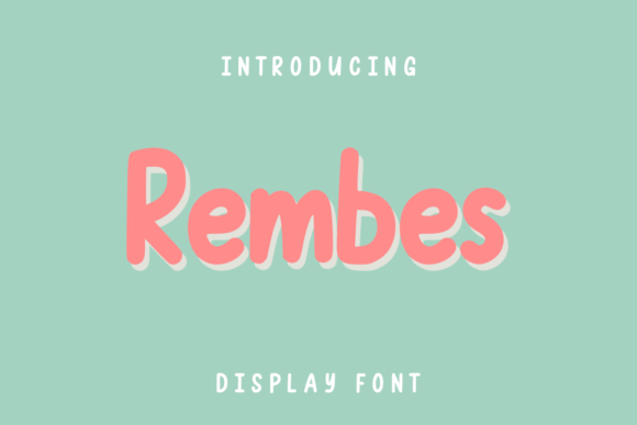 Rembes Display Font for Scroll-Stopping Marketing