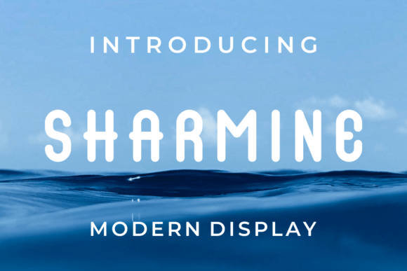 Sharmine: A Display Font That Feels Like a Warm Welcome