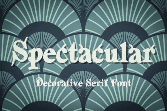 Spectacular Serif Font for Handmade Labels & Invitations