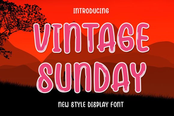 Vintage Sunday: A Display Font That Builds Brand Trust